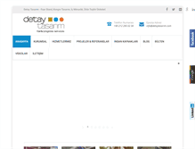 Tablet Screenshot of detaytasarim.com